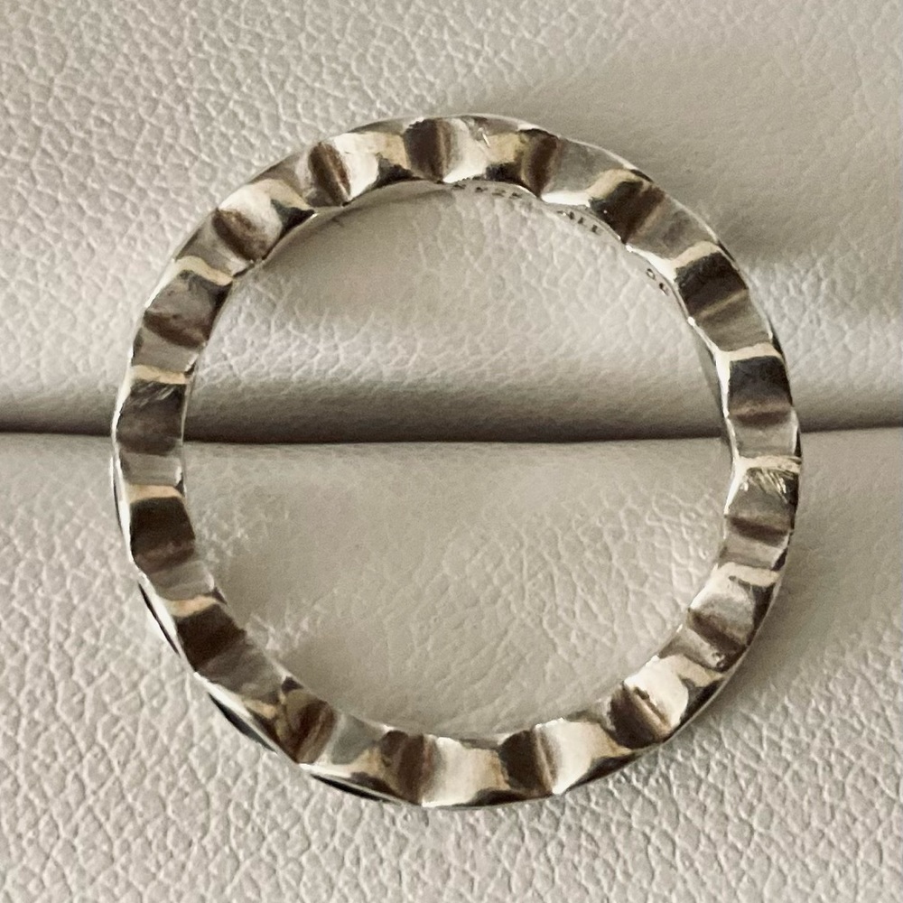 Pandora EUC Signed S925 Ale Better Together Enamel Ring 7.5 - Picture 2 of 6